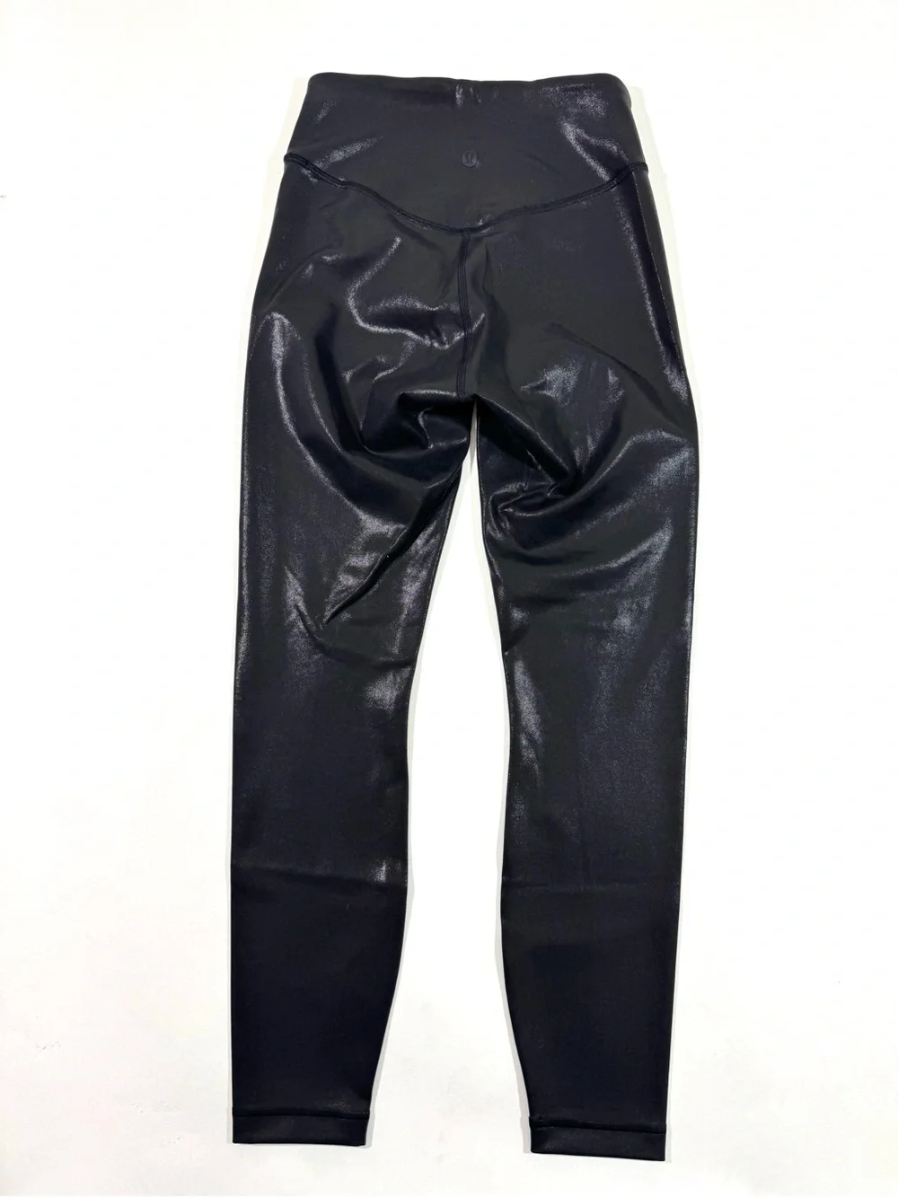 Lululemon Wunder Under Smoothcover Leggings Radiate Foil Print Black